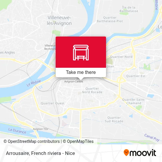Arrousaire map