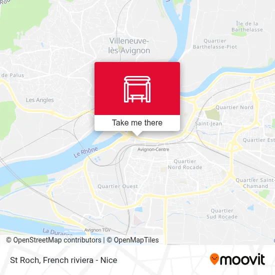 Mapa St Roch
