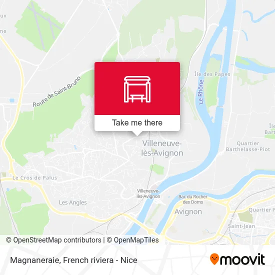 Magnaneraie map