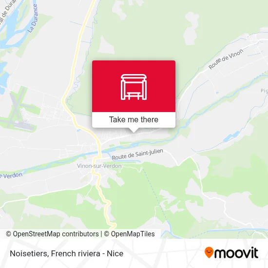 Noisetiers map