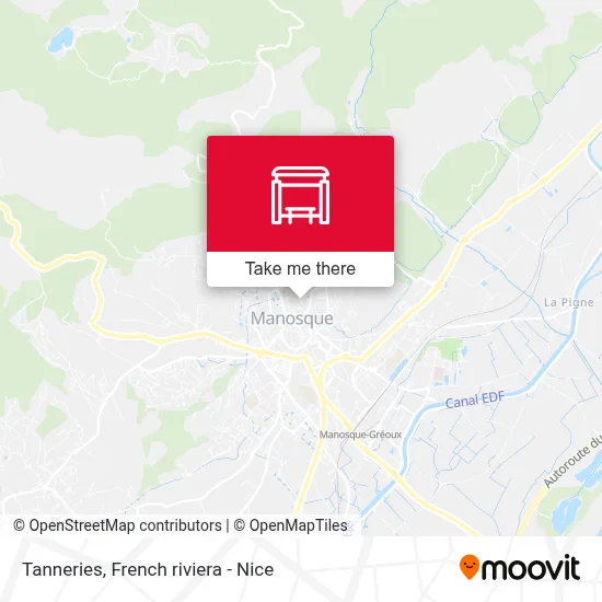 Tannerie map