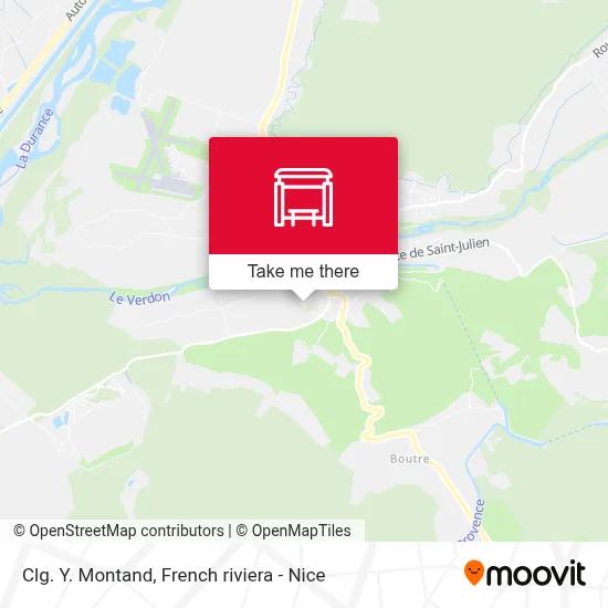 Clg. Y. Montand map