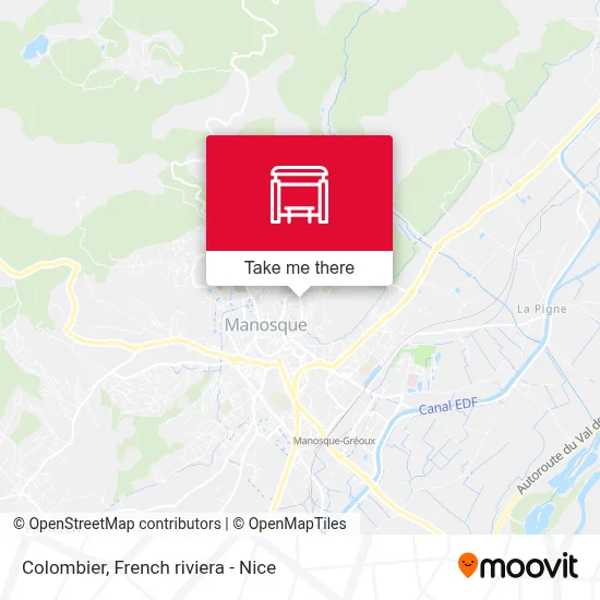 Colombier map
