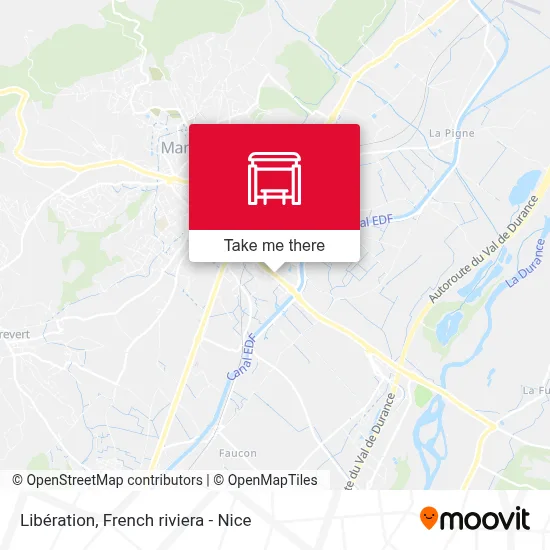 Libération map