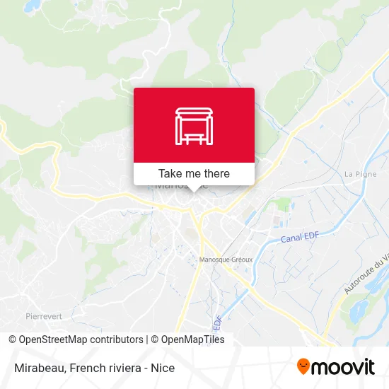 Mirabeau map
