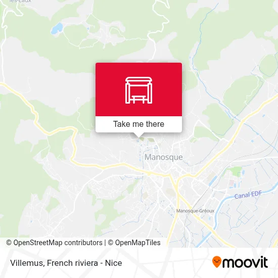 Villemus map