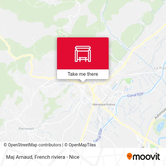 Maj Arnaud map