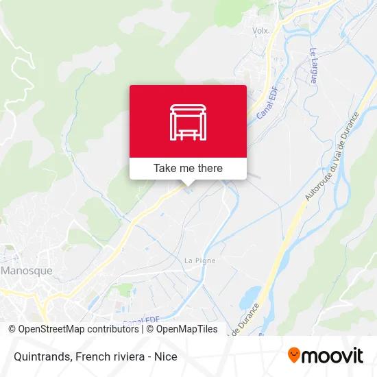 Quintrands map