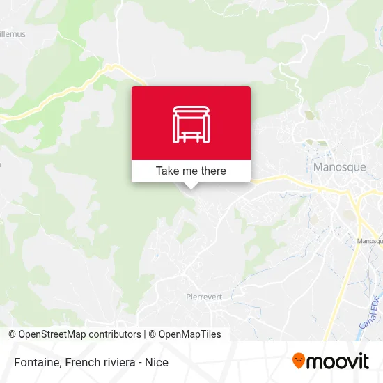 Fontaine map