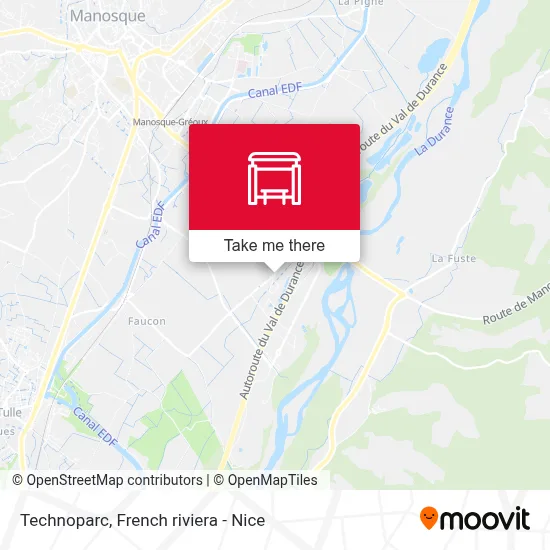 Mapa Technoparc