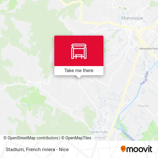 Stade map