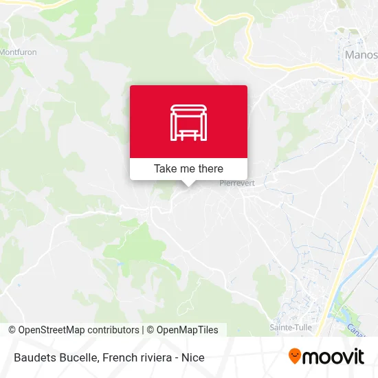 Baudets Bucelle map