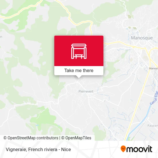 Vigneraie map
