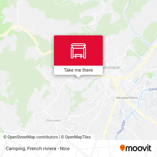 Camping map