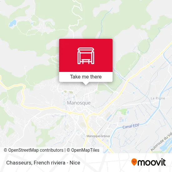 Chasseurs map