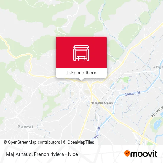 Maj Arnaud map