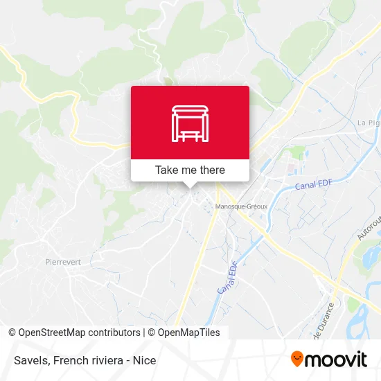 Savels map