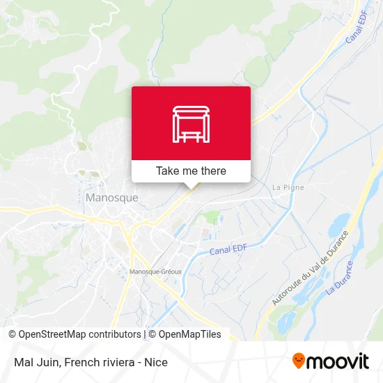 Mal Juin map