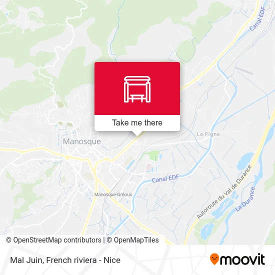 Mal Juin map