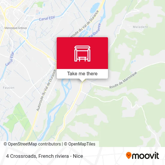 4 Chemins map