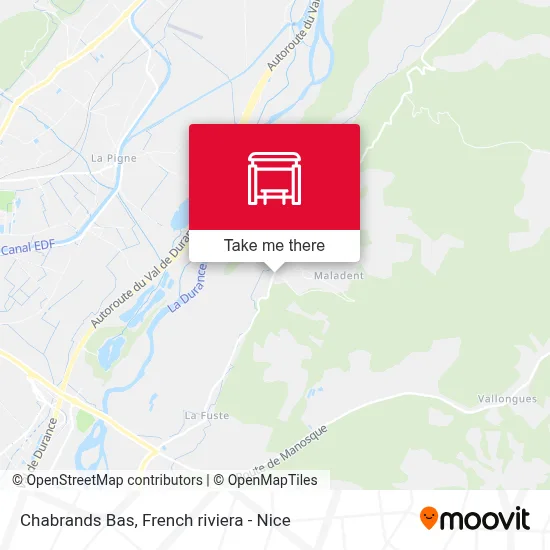 Chabrands Bas map