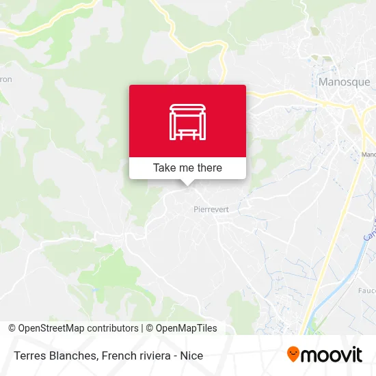 Terres Blanches map