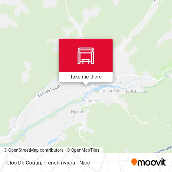 Clos De Coutin map