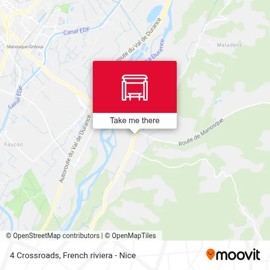 4 Chemins map