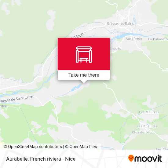 Aurabelle map