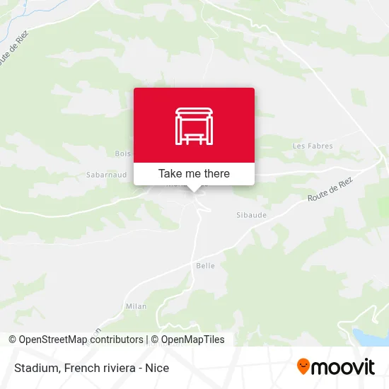 Stade map