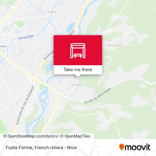 Fuste Ferme map