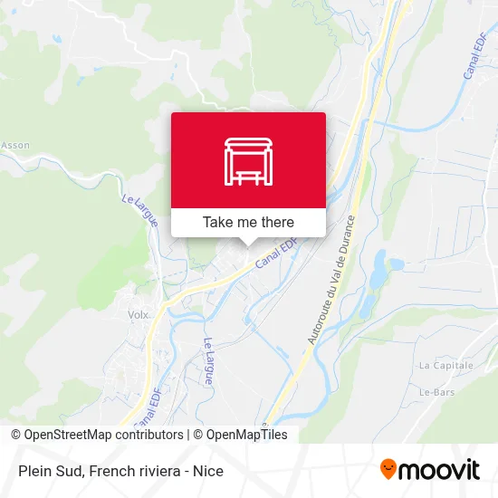 Plein Sud map