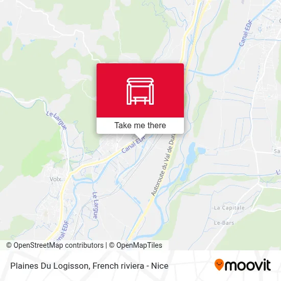 Plaines Du Logisson map