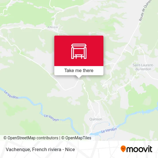 Vachenque map