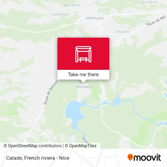Mapa Calade