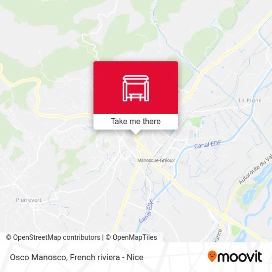 Osco Manosco map