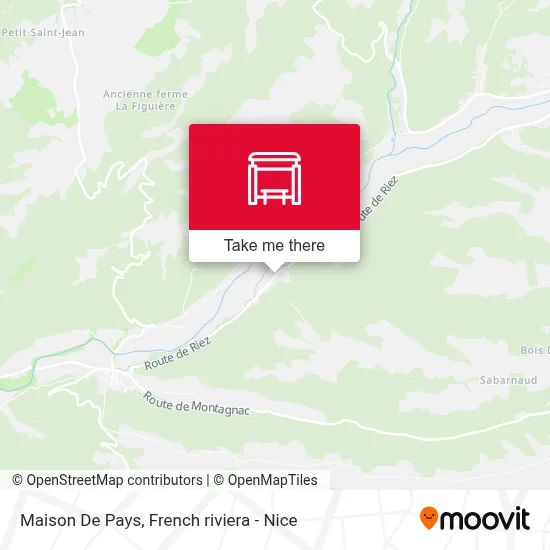 Maison De Pays map