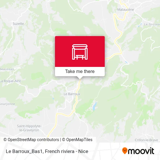 Le Barroux_Bas1 map
