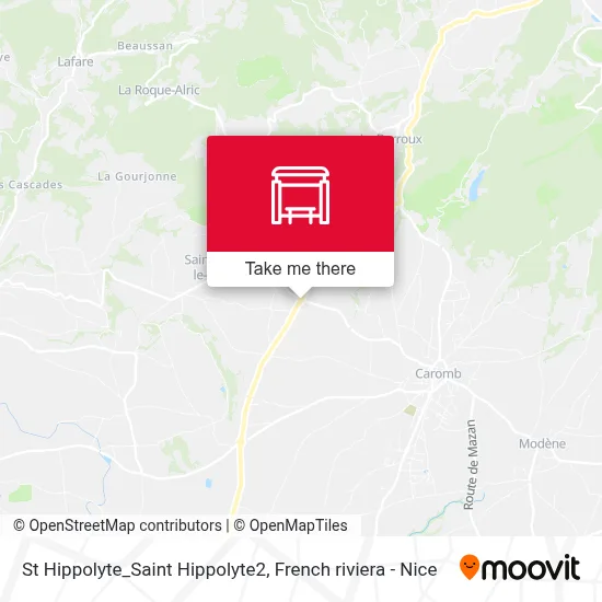 St Hippolyte_Saint Hippolyte2 map