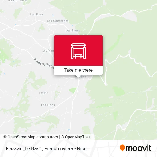 Flassan_Le Bas1 map