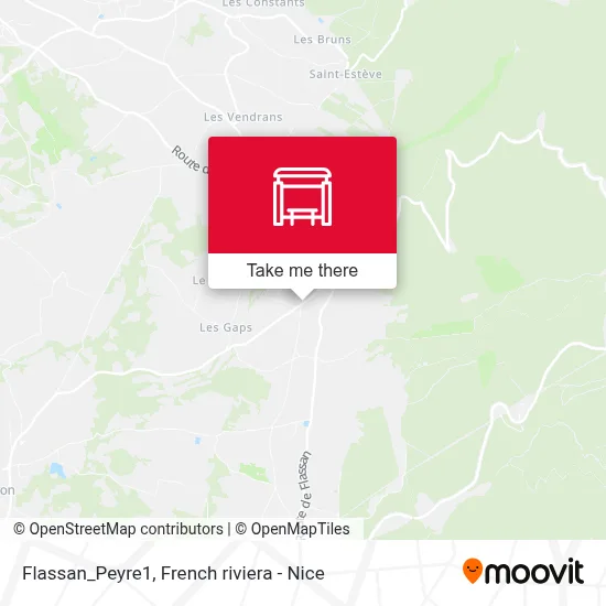 Flassan_Peyre1 map