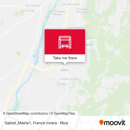 Sablet_Mairie1 map