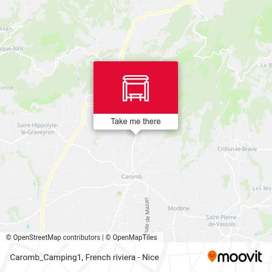 Caromb_Camping1 map