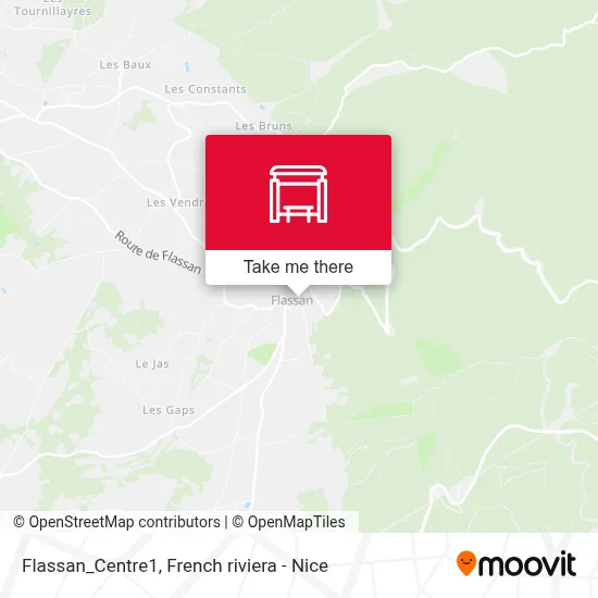 Flassan_Centre1 map