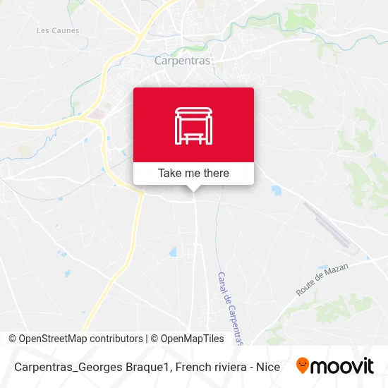 Carpentras_Georges Braque1 map