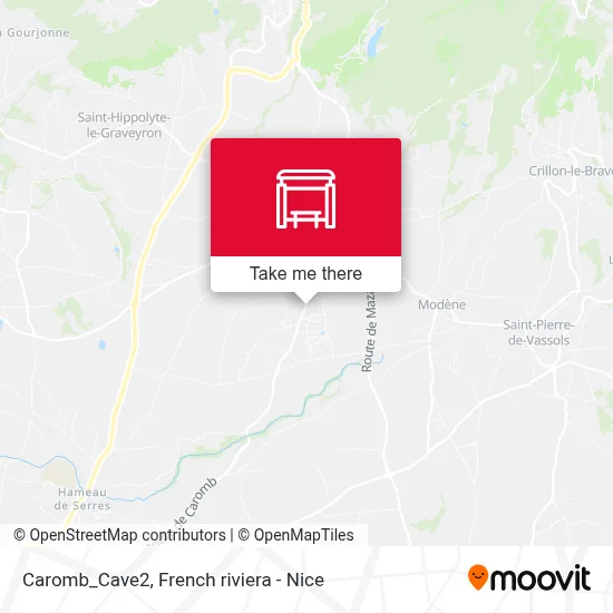 Caromb_Cave2 map