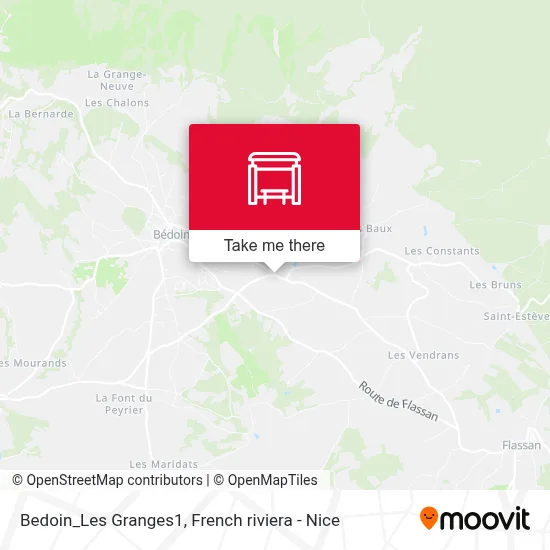 Bedoin_Les Granges1 map