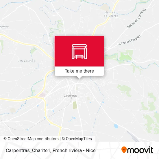 Carpentras_Charite1 map