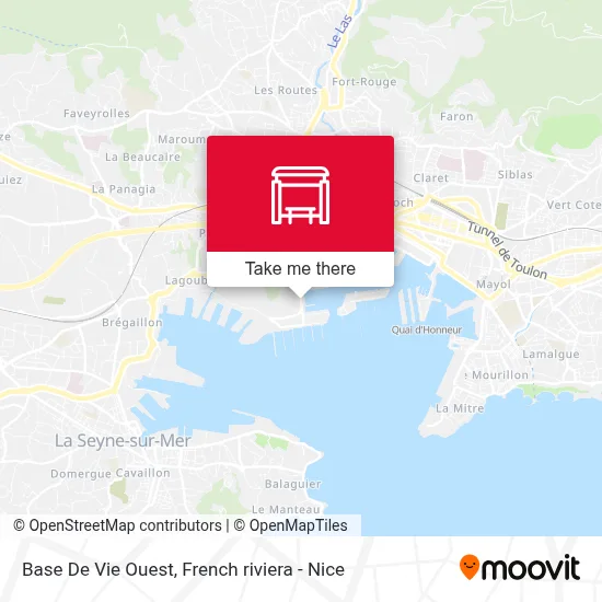 Base De Vie Ouest map