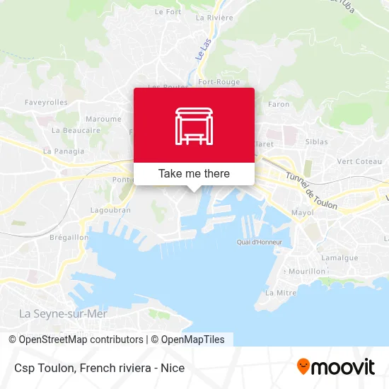 Csp Toulon map